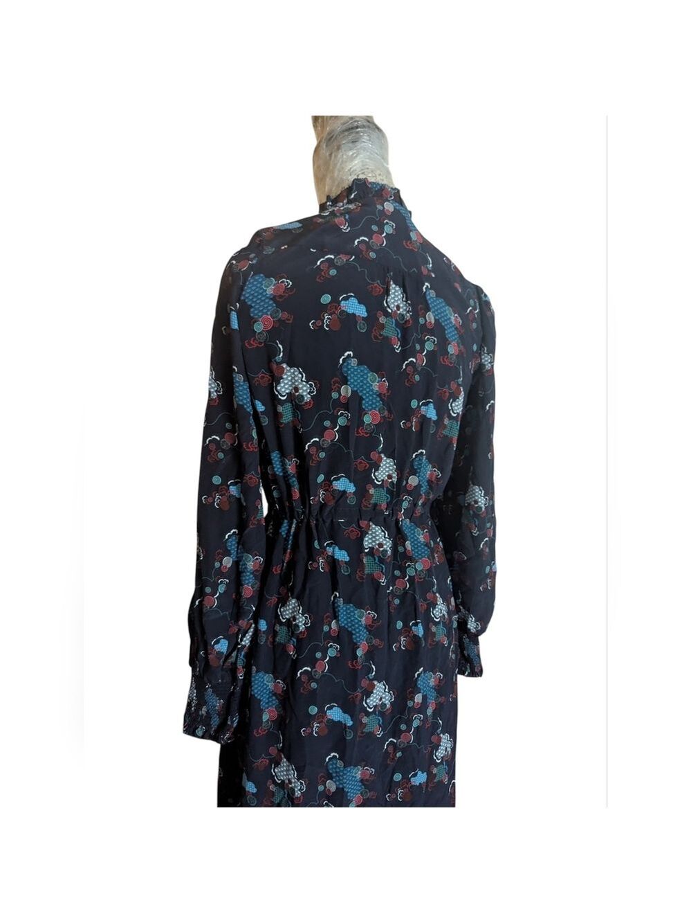 Cefinn Midi Length Silk Dress - Picture 5 of 15
